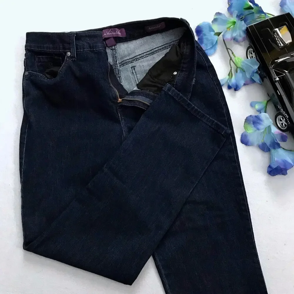 Gloria Vanderbilt NWOT Amanda Dark Wash Jeans Women Various